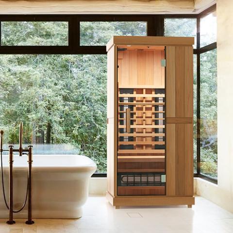1-Person Infrared Sauna - Full Spectrum - Finnmark FD-1 - Indoor Use