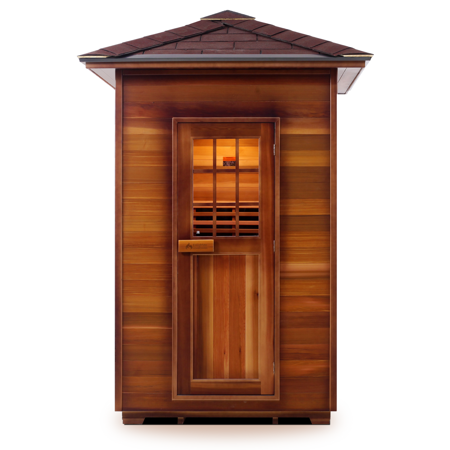 Enlighten Sierra 2 - 2 Person Infrared Outdoor Sauna Full Spectrum