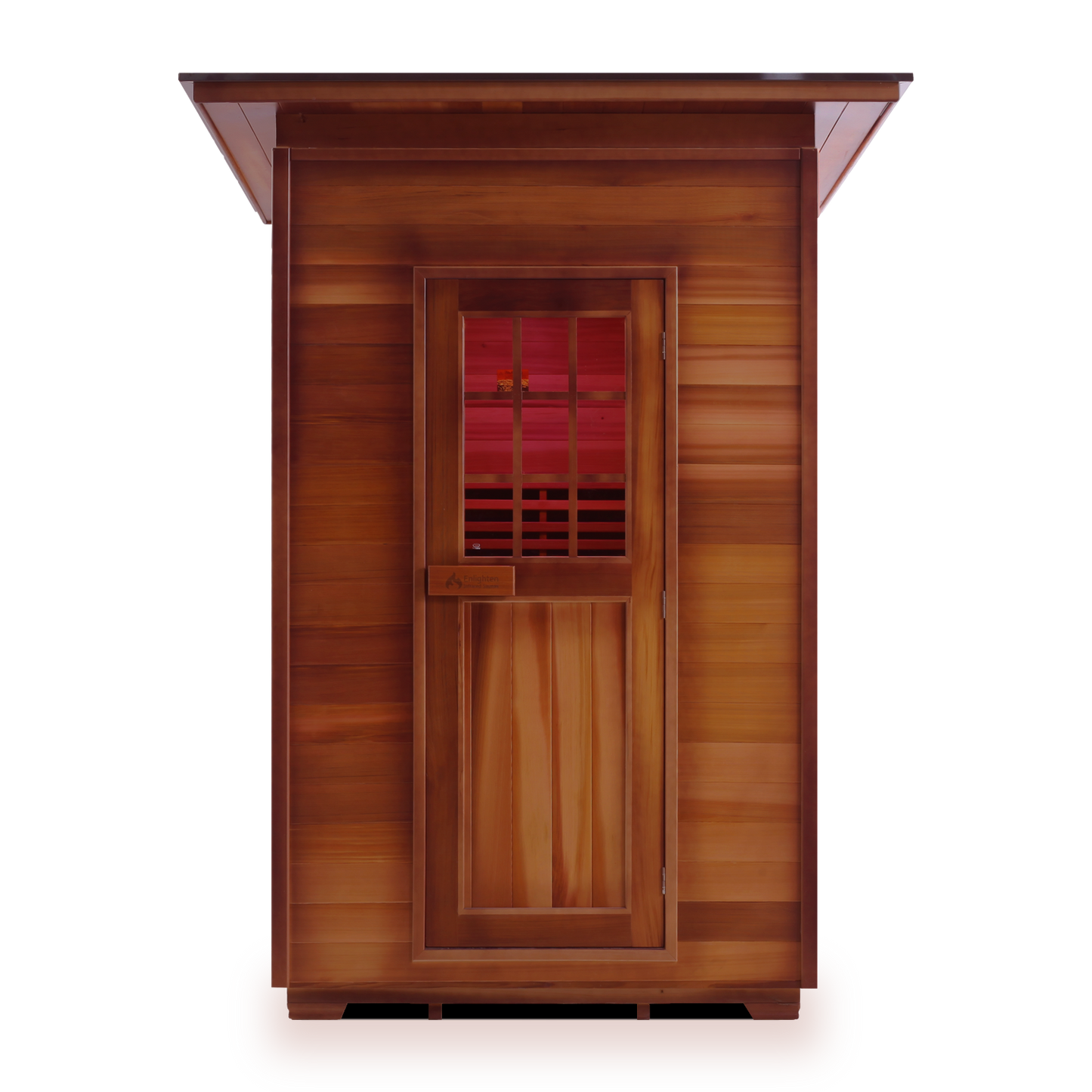 Enlighten Sierra 2 - 2 Person Infrared Outdoor Sauna Full Spectrum