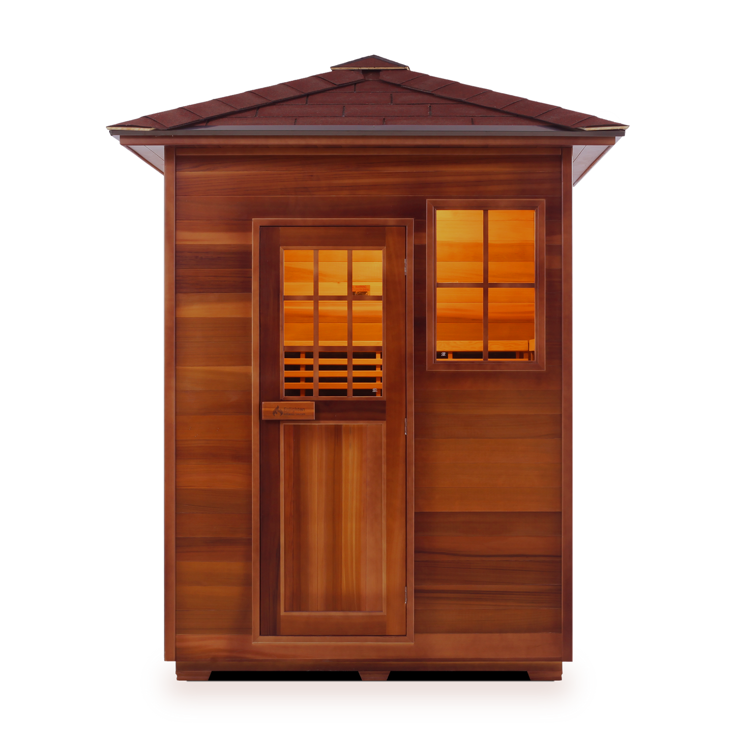 Enlighten Sapphire 3 - 3 Persons Outdoor Infrared/Traditional Sauna