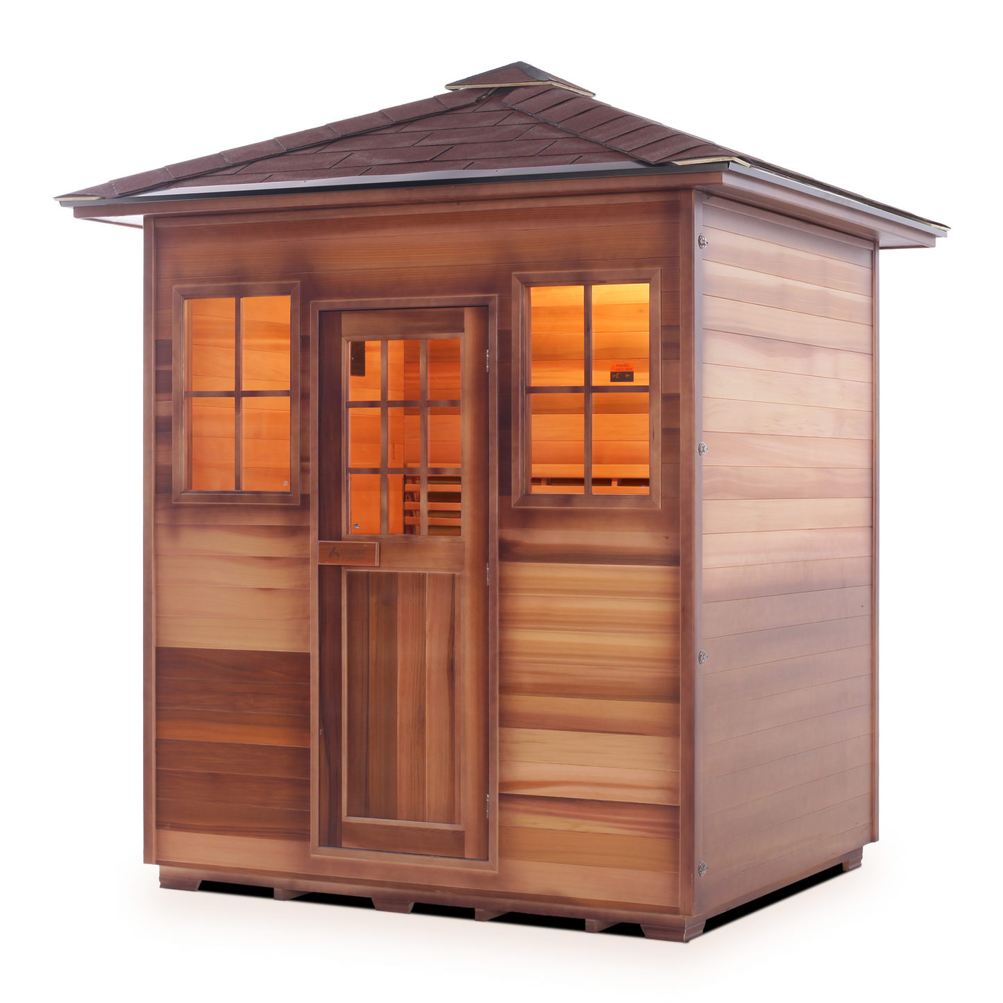 Enlighten MoonLight 4 - 4 Persons Outdoors Dry Traditional Sauna