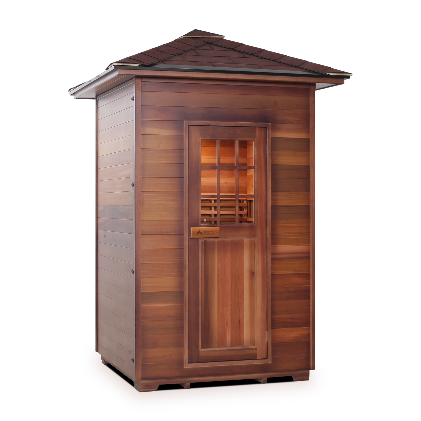 Enlighten MoonLight 2 - 2 Persons Outdoors Dry Traditional Sauna