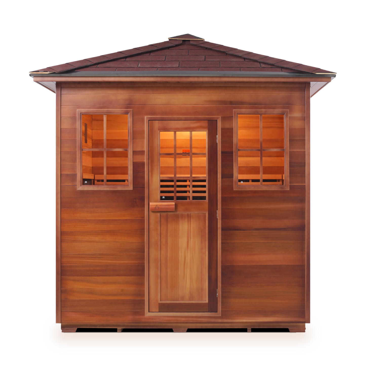 Enlighten Sierra 5 - 5 Person Infrared Outdoor Sauna Full Spectrum