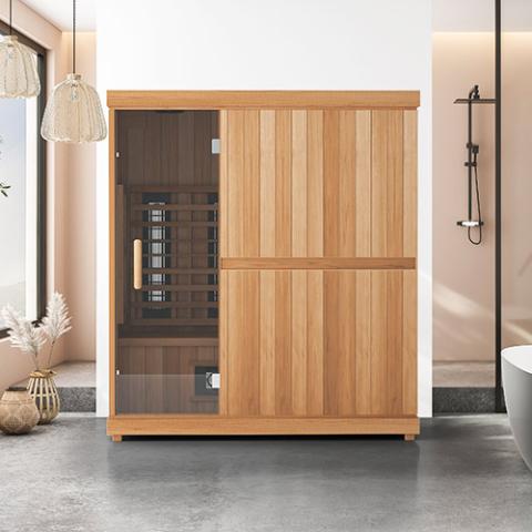 3-4 Person Infrared Sauna - Full Spectrum - Finnmark FD-3 - Premium Indoor Sauna