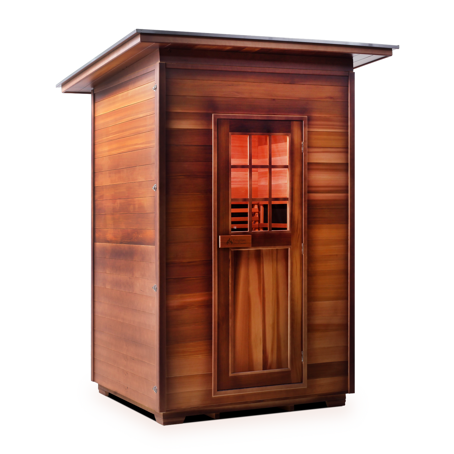 Enlighten Sierra 2 - 2 Person Infrared Outdoor Sauna Full Spectrum