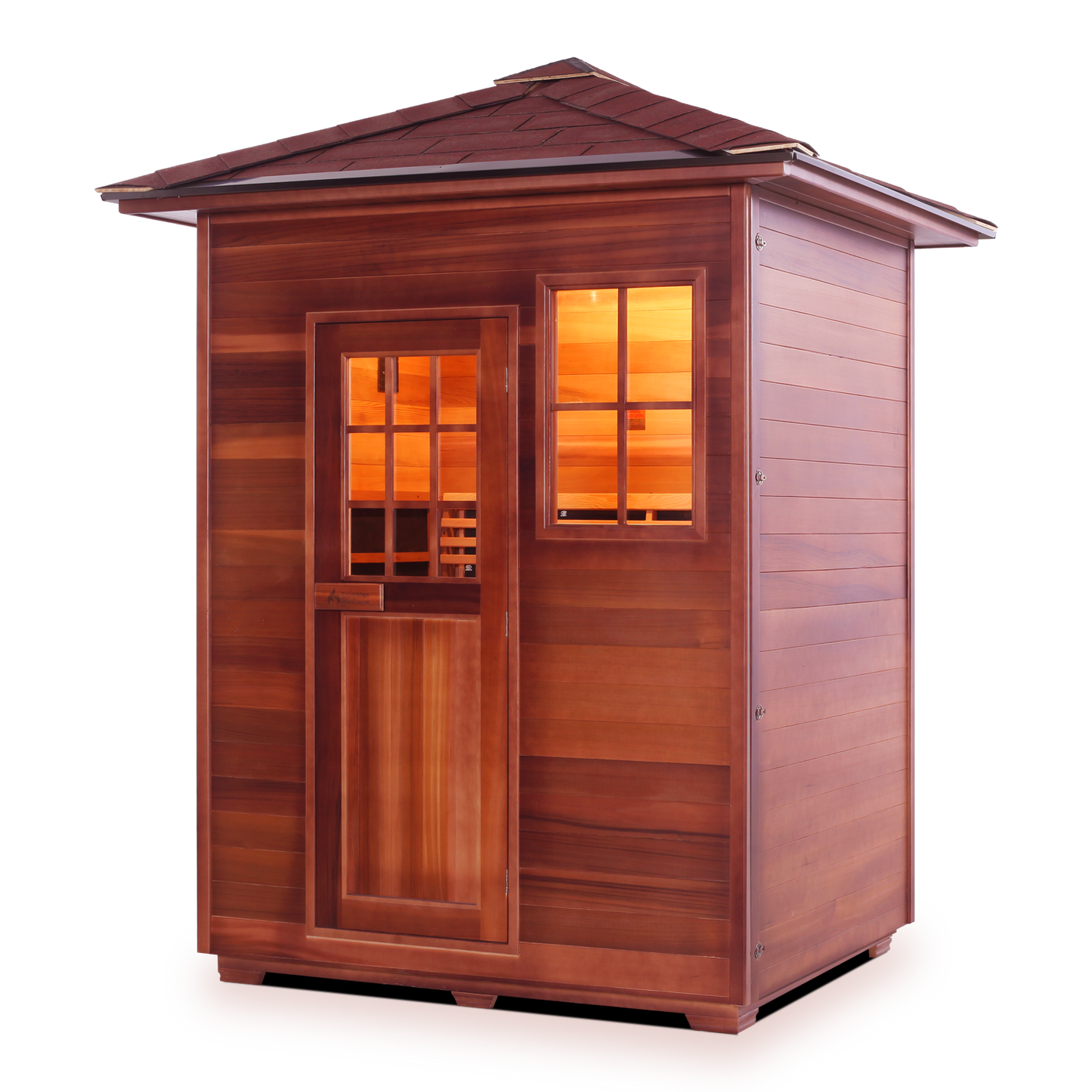 Enlighten Sapphire 3 - 3 Persons Outdoor Infrared/Traditional Sauna
