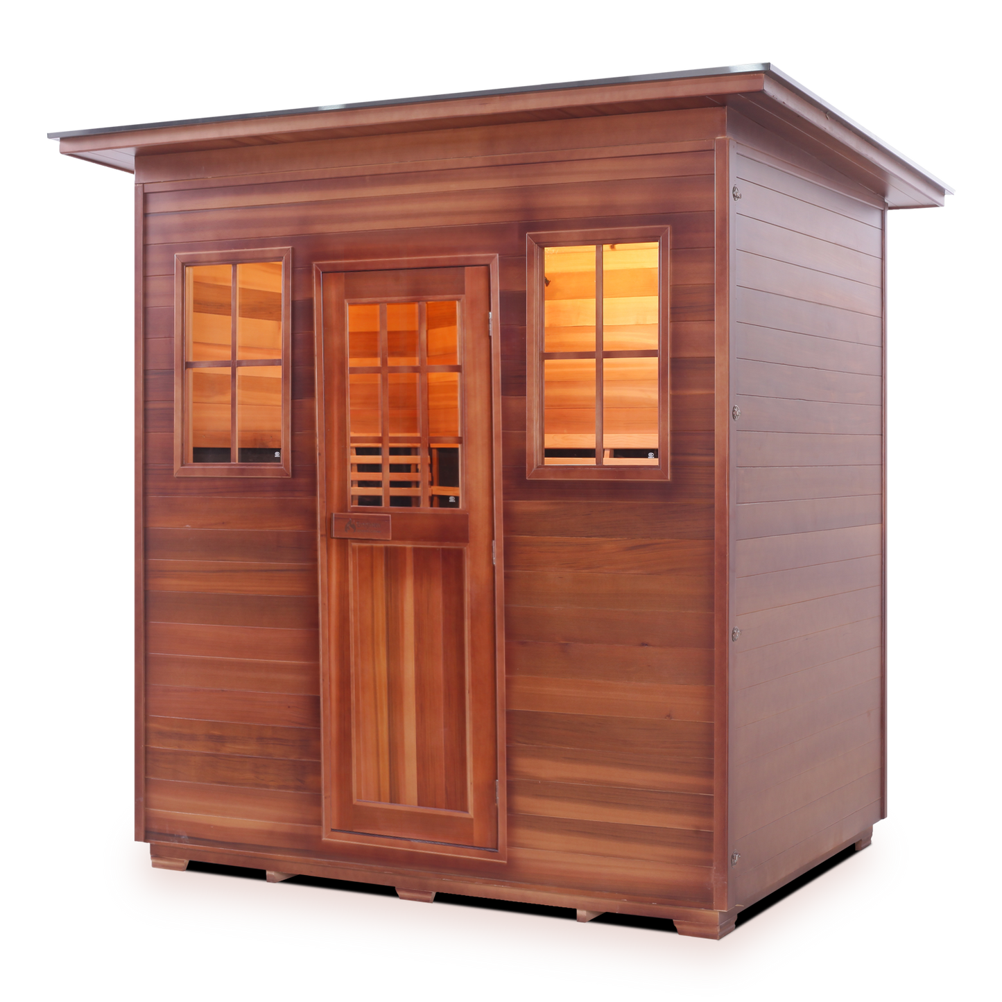 Enlighten Sierra 5 - 5 Person Infrared Outdoor Sauna Full Spectrum