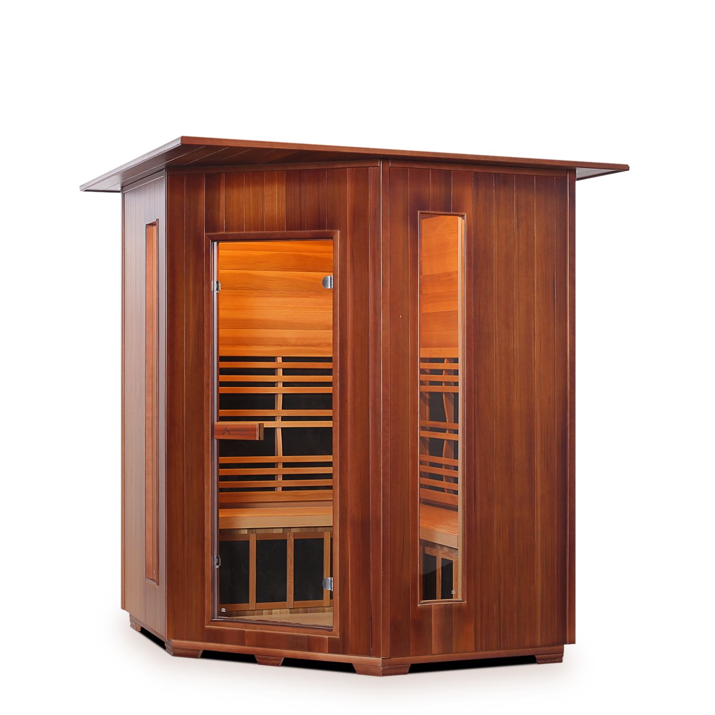 Enlighten Rustic C - 4 Person Full Spectrum Indoor Infrared Sauna