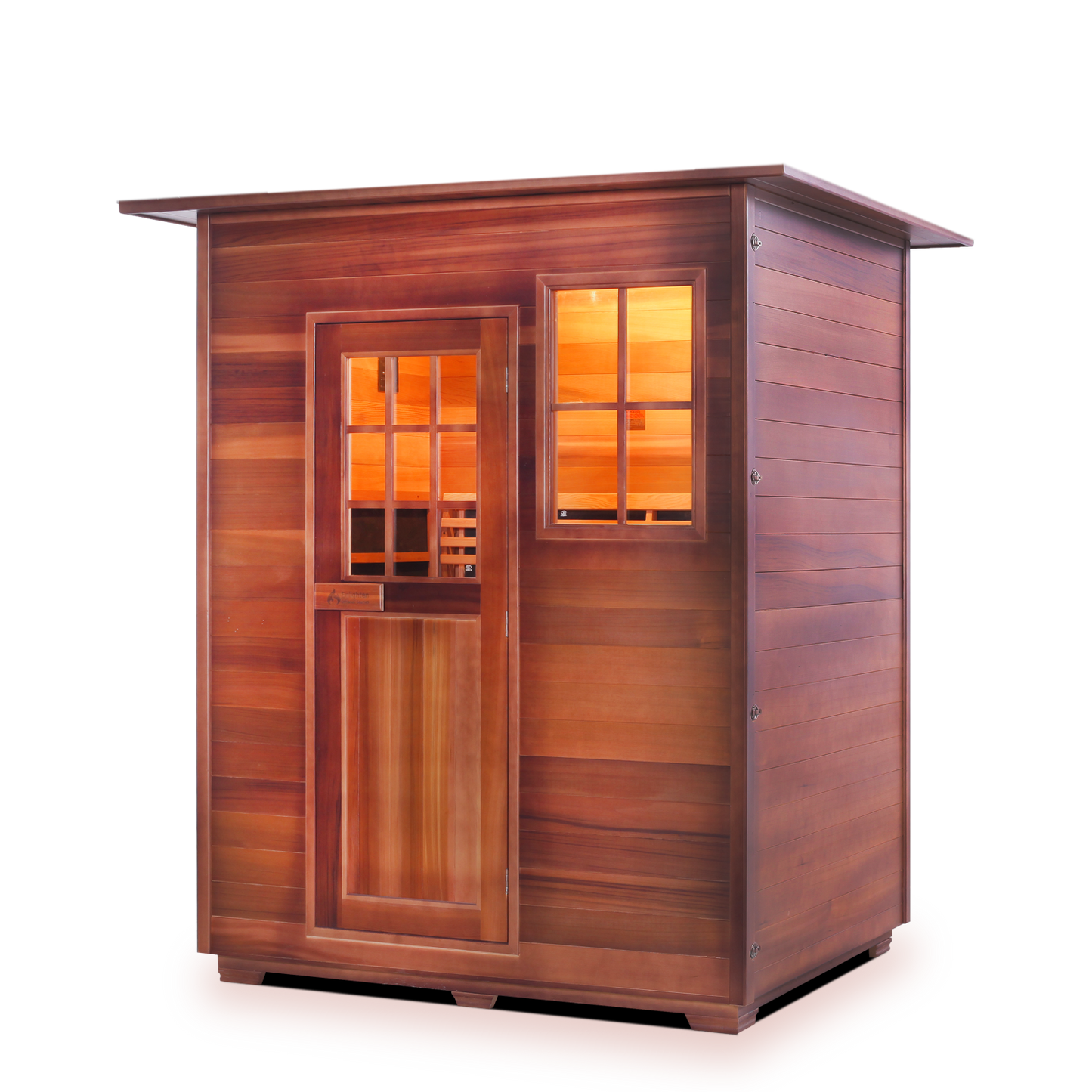 Enlighten Sierra 3 - 3 Person Infrared Indoor Sauna Full Spectrum