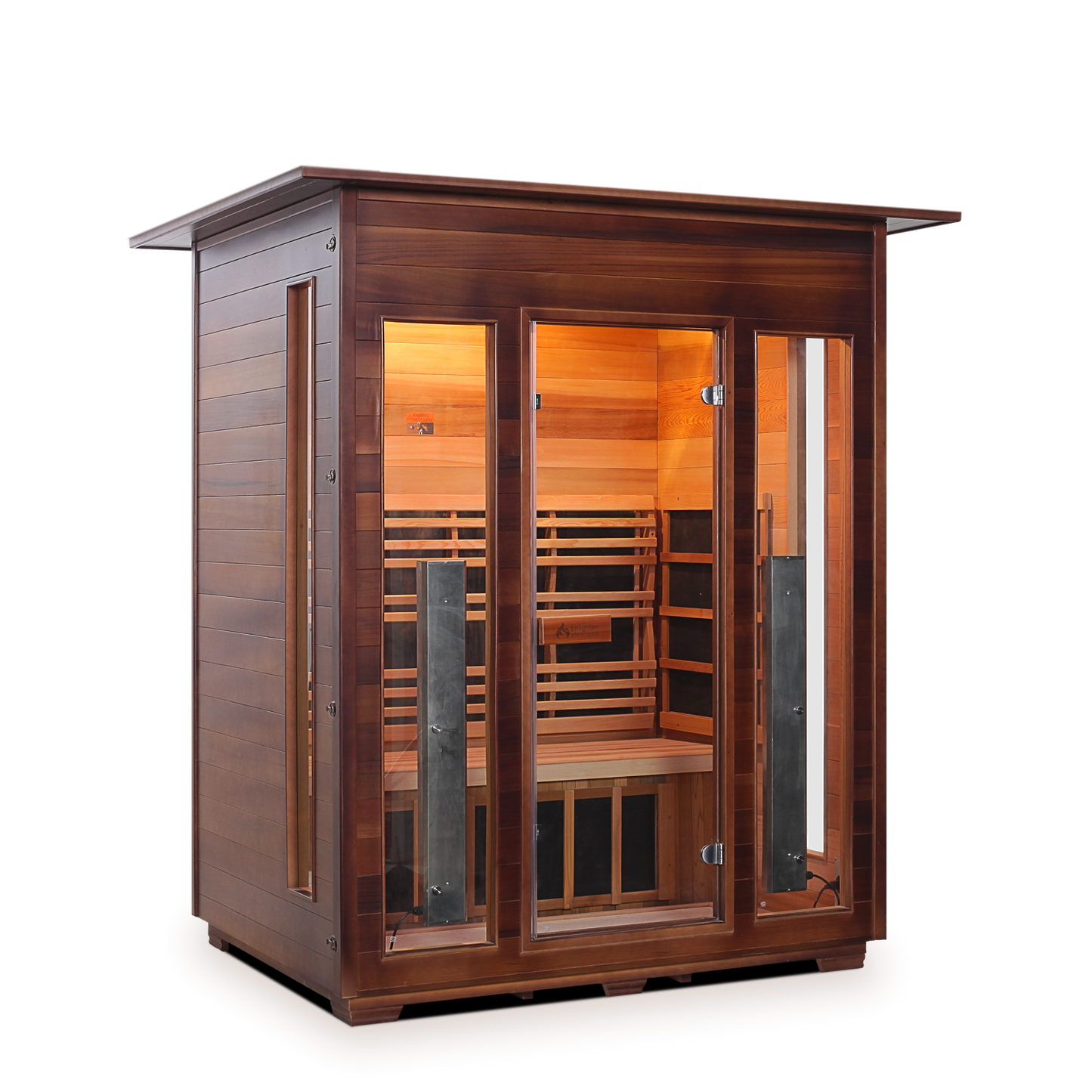 Enlighten Diamond 3 - 3 Persons Indoor Infrared/Traditional Sauna