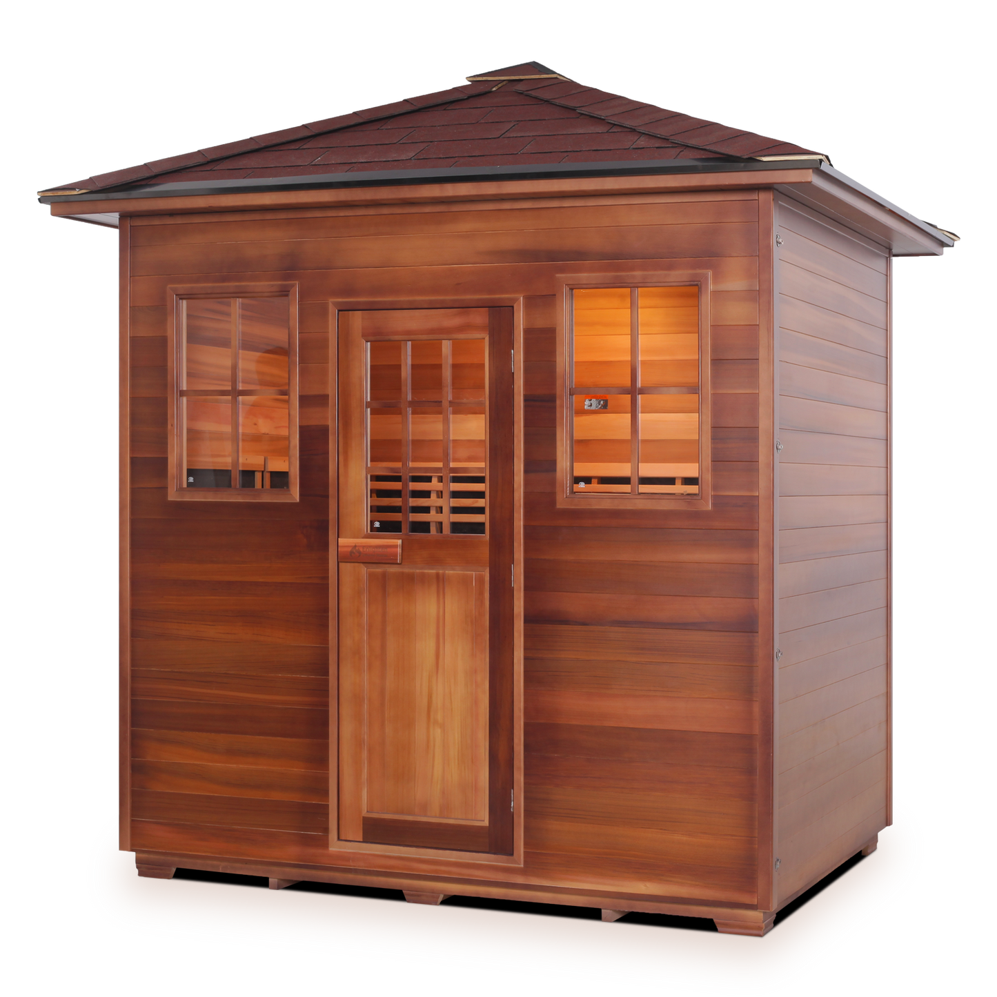 Enlighten Sierra 5 - 5 Person Infrared Outdoor Sauna Full Spectrum