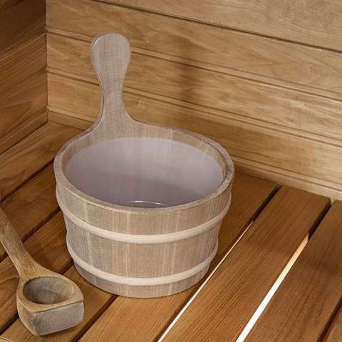 Prosaunas Wood Sauna Bucket