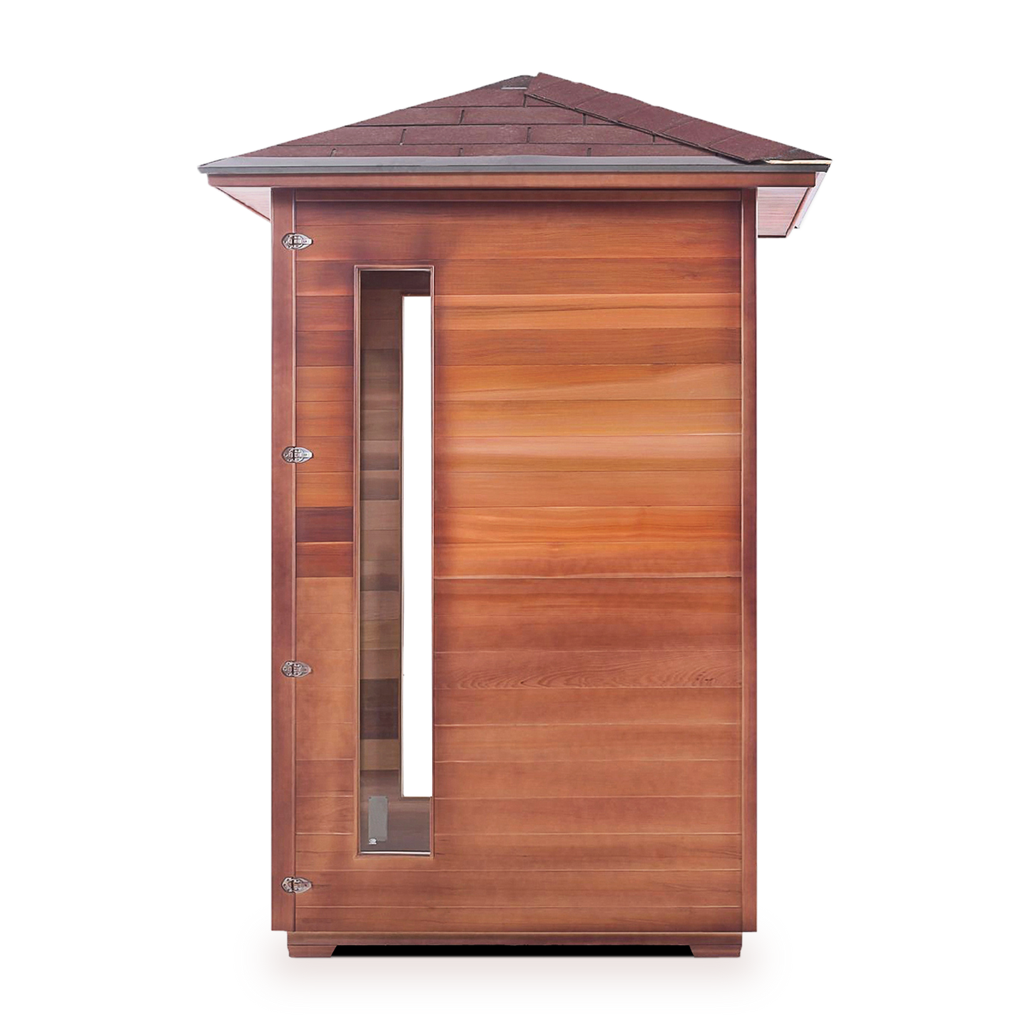 Enlighten Rustic 2 - 2 Person Infrared Outdoor Sauna Full Spectrum