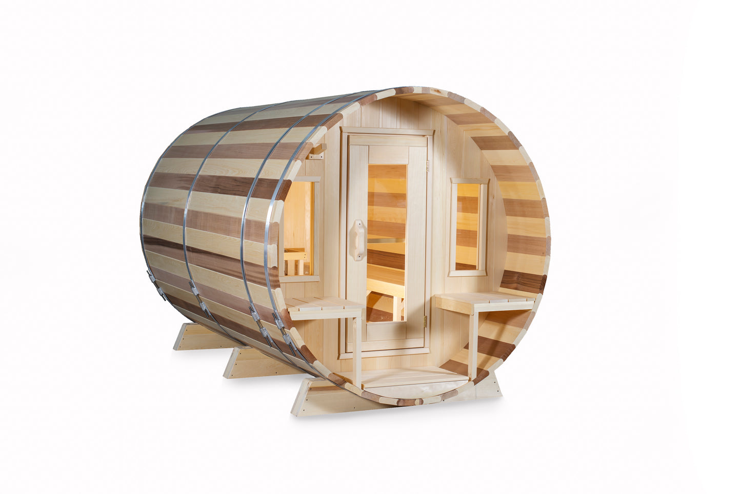 Dundalk Leisurecraft Canadian Timber Tranquility Barrel Sauna CTC2345W