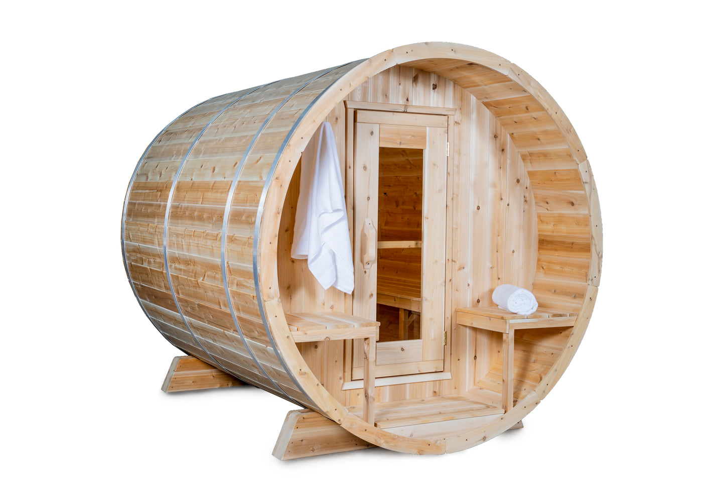 Dundalk Leisurecraft Canadian Timber Serenity Barrel Sauna CTC2245W
