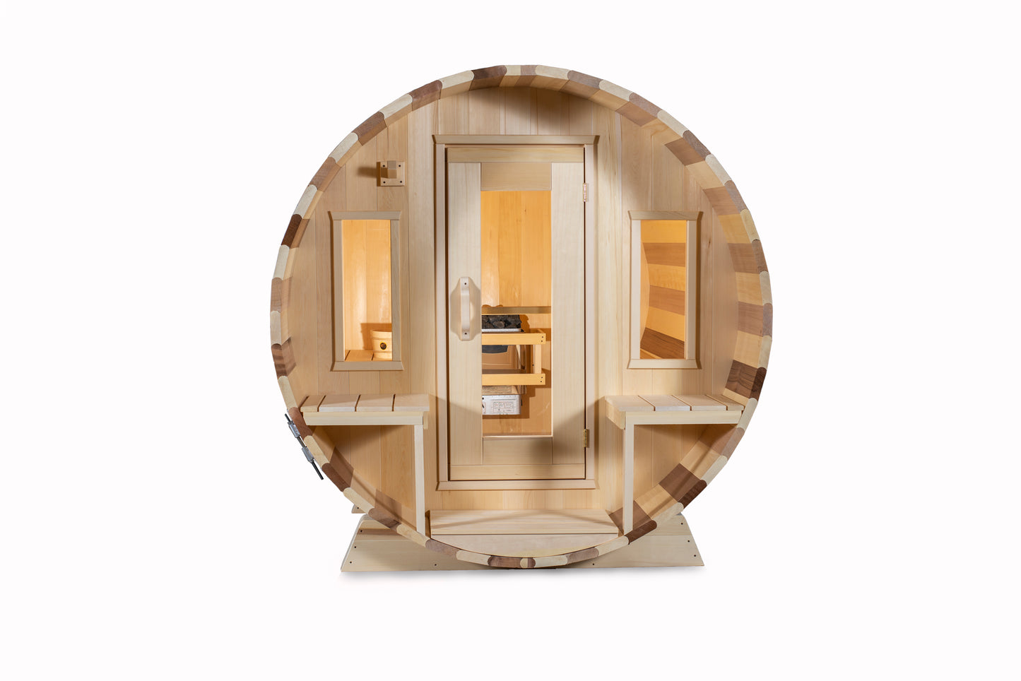 Dundalk Leisurecraft Canadian Timber Tranquility Barrel Sauna CTC2345W