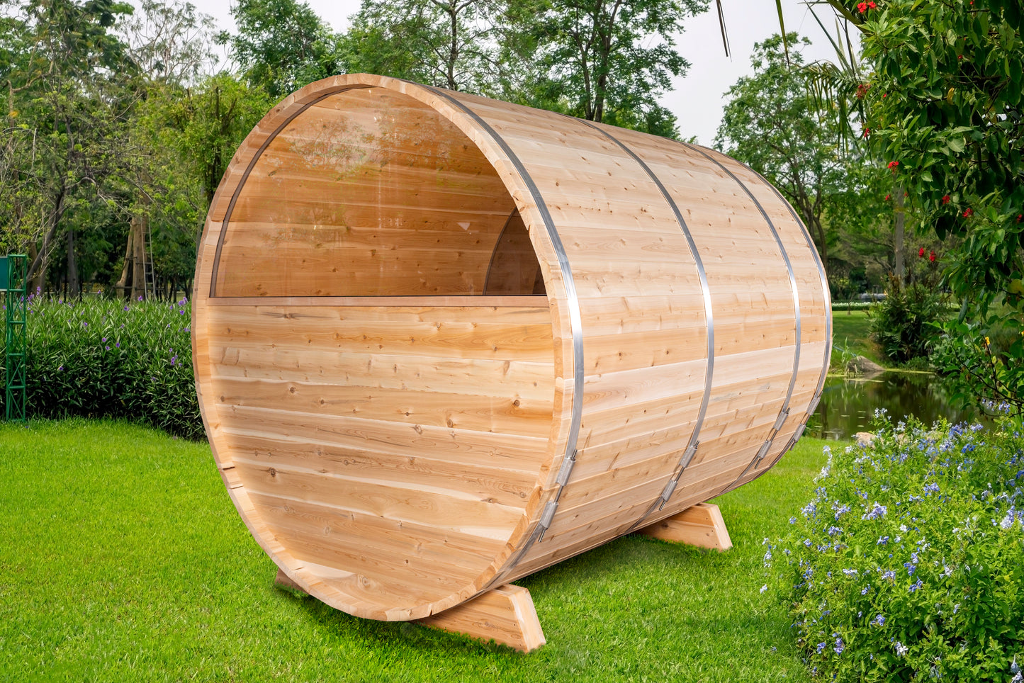 Dundalk Leisurecraft Serenity MP Barrel Sauna CTC2245MP