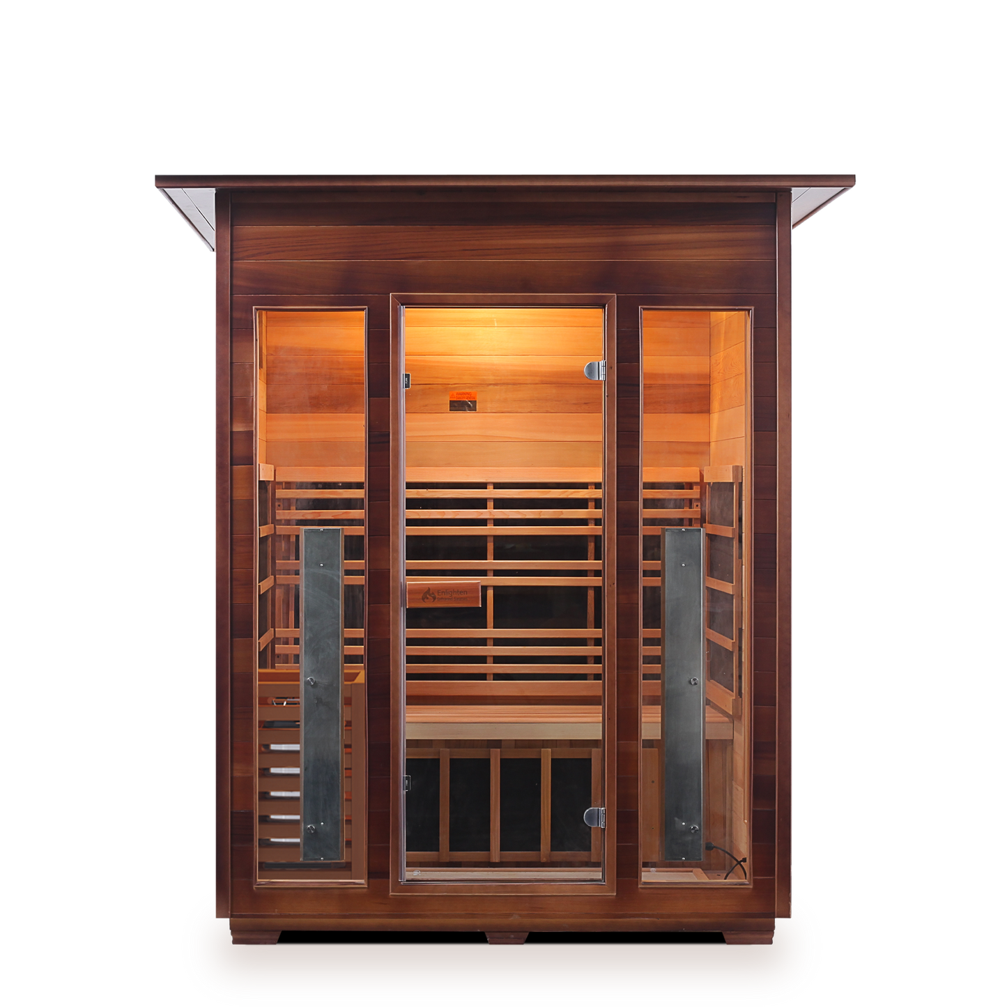 Enlighten Diamond 3 - 3 Persons Indoor Infrared/Traditional Sauna