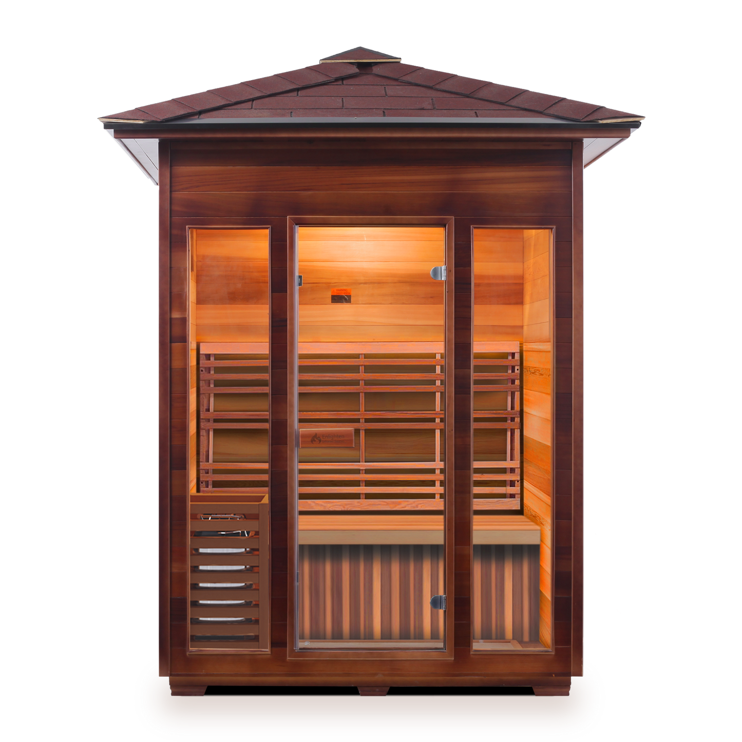 Enlighten SunRise 3 - 3 Persons Outdoor Dry Traditional Sauna