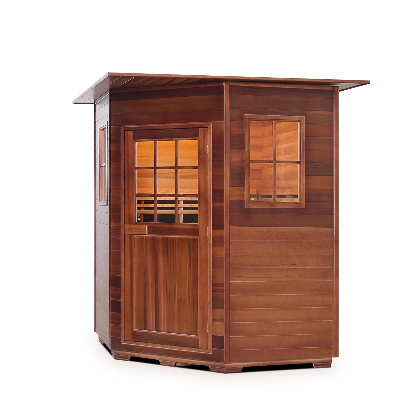 Enlighten Sapphire C - 4 Person Indoor Infrared/Traditional Sauna