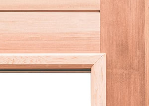 Sauna Door - Hand Finished