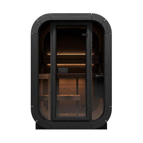 SaunaLife 2-Person Traditional Outdoor Sauna Model CL3G