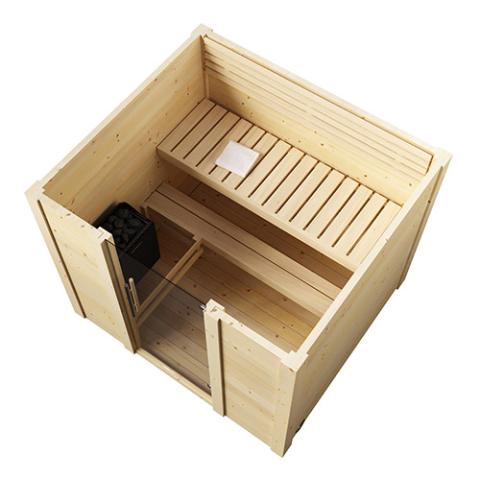 SaunaLife Model G2 Outdoor 4-Person Sauna