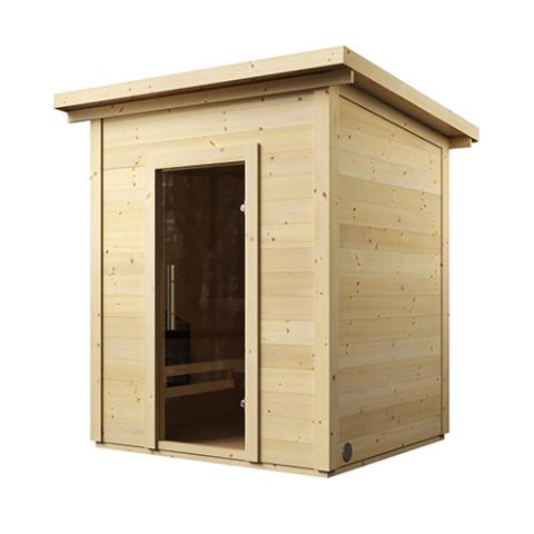 SaunaLife Model G2 Outdoor 4-Person Sauna