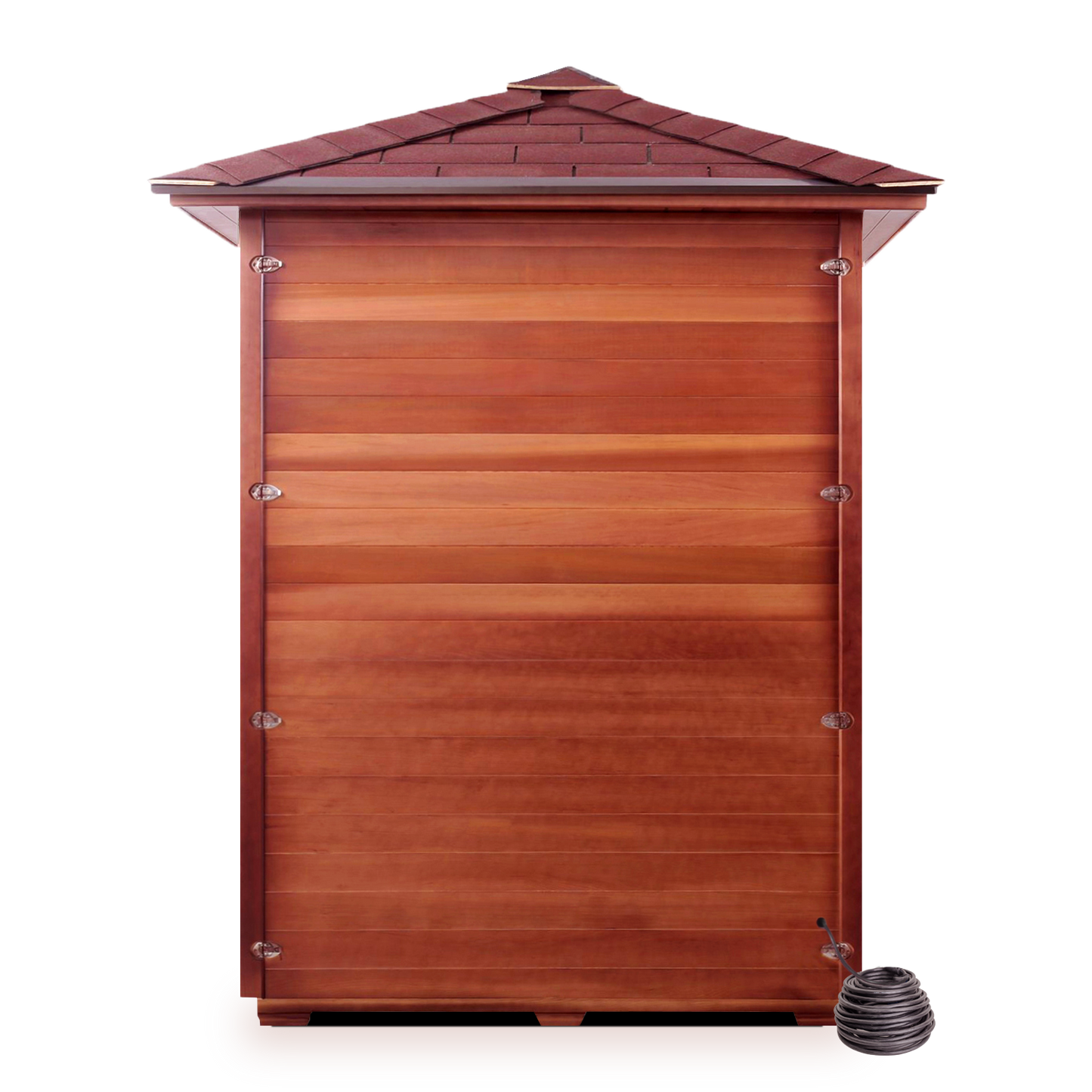 Enlighten Rustic 2 - 2 Person Infrared Outdoor Sauna Full Spectrum