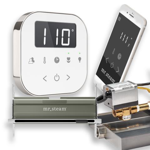 Mr.Steam ABTLRL AirButler Control Package with Linear Steam Head