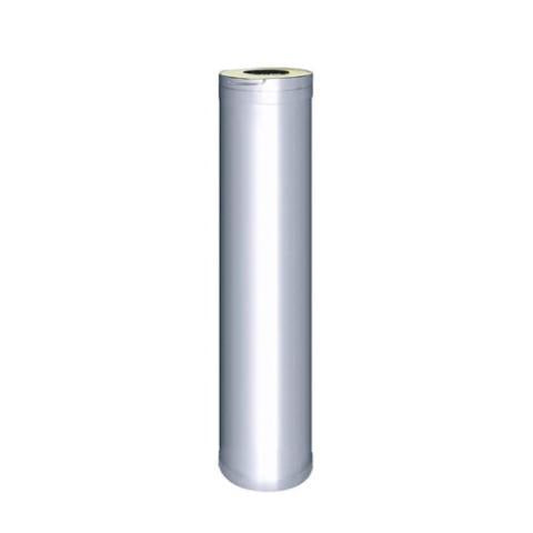 Harvia WHP1000 Sauna Wood Stove Chimney Extension 1000mm Stainless Steel