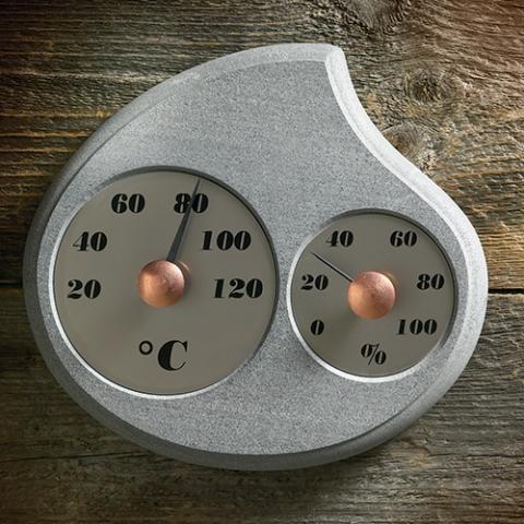 Hukka Maininki Sauna HUKKA Celsius Thermometer and Hygrometer