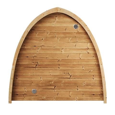 SaunaLife Model G3, 4-Person Outdoor Sauna Kit