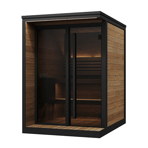 SaunaLife 4 Person Outdoor Sauna Kit GL4