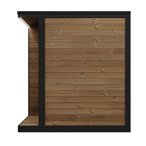 SaunaLife 4 Person Outdoor Sauna Kit GL4