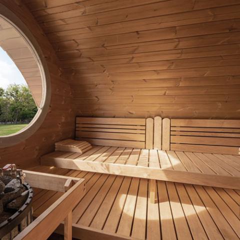 SaunaLife Model G11 Outdoor 8-Person Sauna