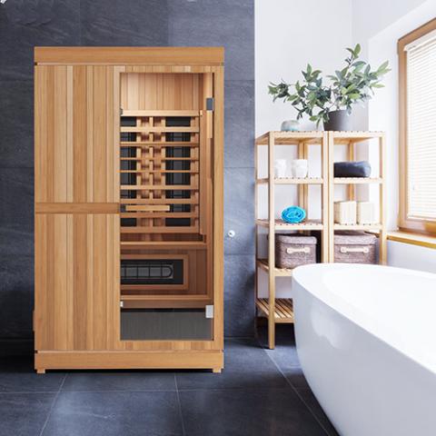 Finnmark FD-4 Trinity, 2-Person Infrared & Steam Hybrid Sauna Combo