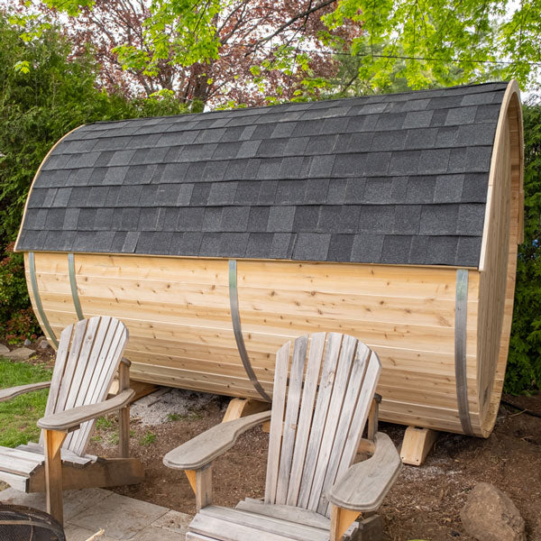 Dundalk Leisurecraft Canadian Timber Tranquility Barrel Sauna CTC2345W