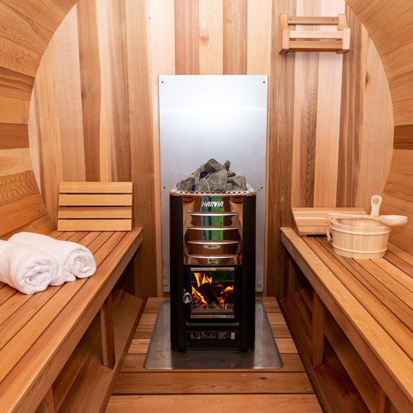 Dundalk Leisurecraft Canadian Timber Harmony Barrel Sauna CTC22W