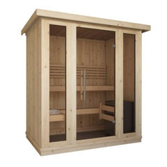 SaunaLife Model X7 Indoor 6-Person Sauna