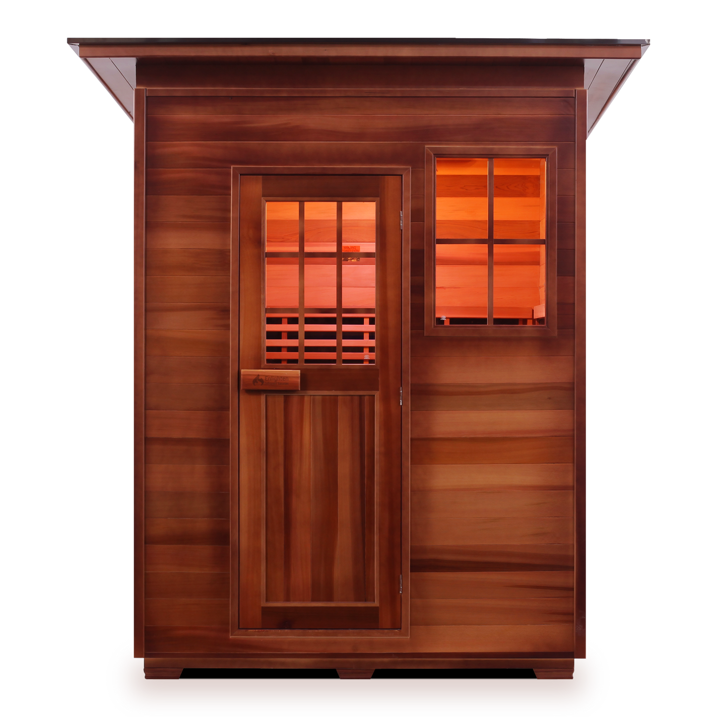 Enlighten Sierra 3 - 3 Person Infrared Outdoor Sauna Full Spectrum