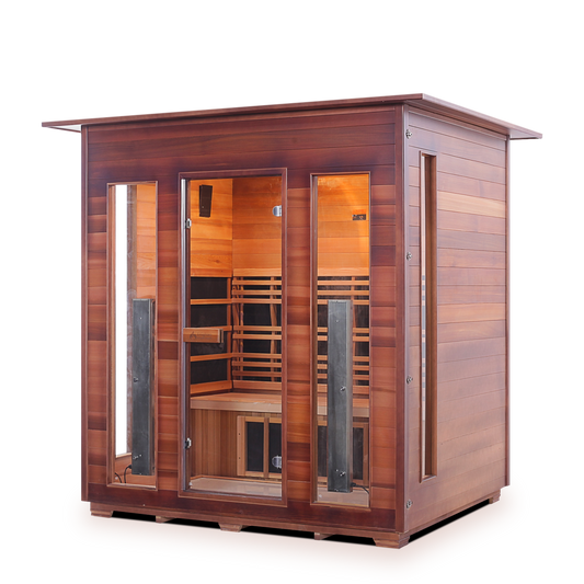 Enlighten Diamond 4 - 4 Persons Indoor Infrared/Traditional Sauna