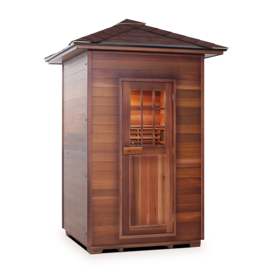 Enlighten MoonLight 2 - 2 Persons Outdoors Dry Traditional Sauna