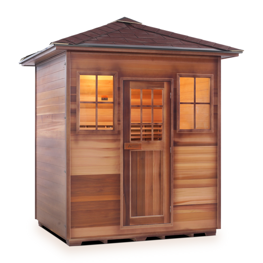 Enlighten MoonLight 4 - 4 Persons Outdoors Dry Traditional Sauna