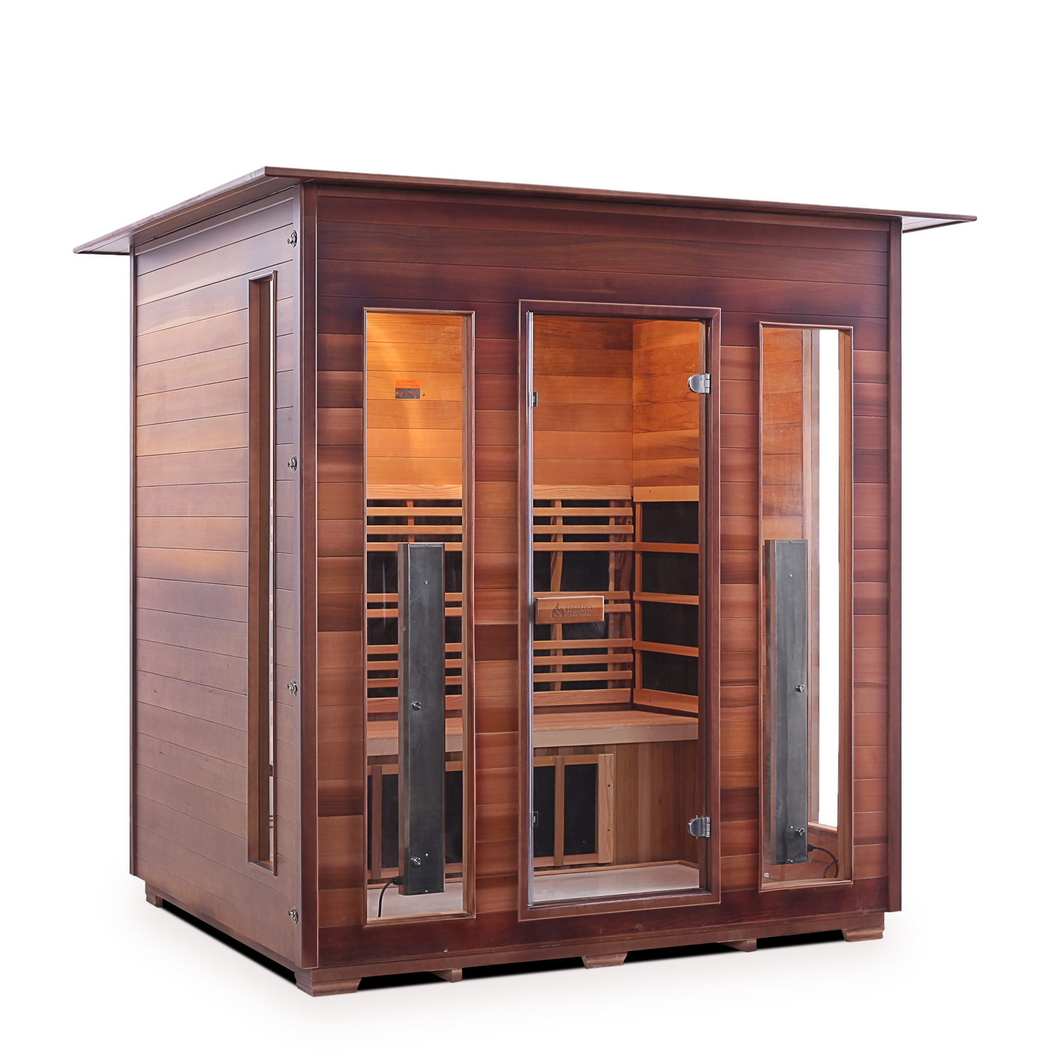 Enlighten Diamond 4 - 4 Persons Indoor Infrared/Traditional Sauna