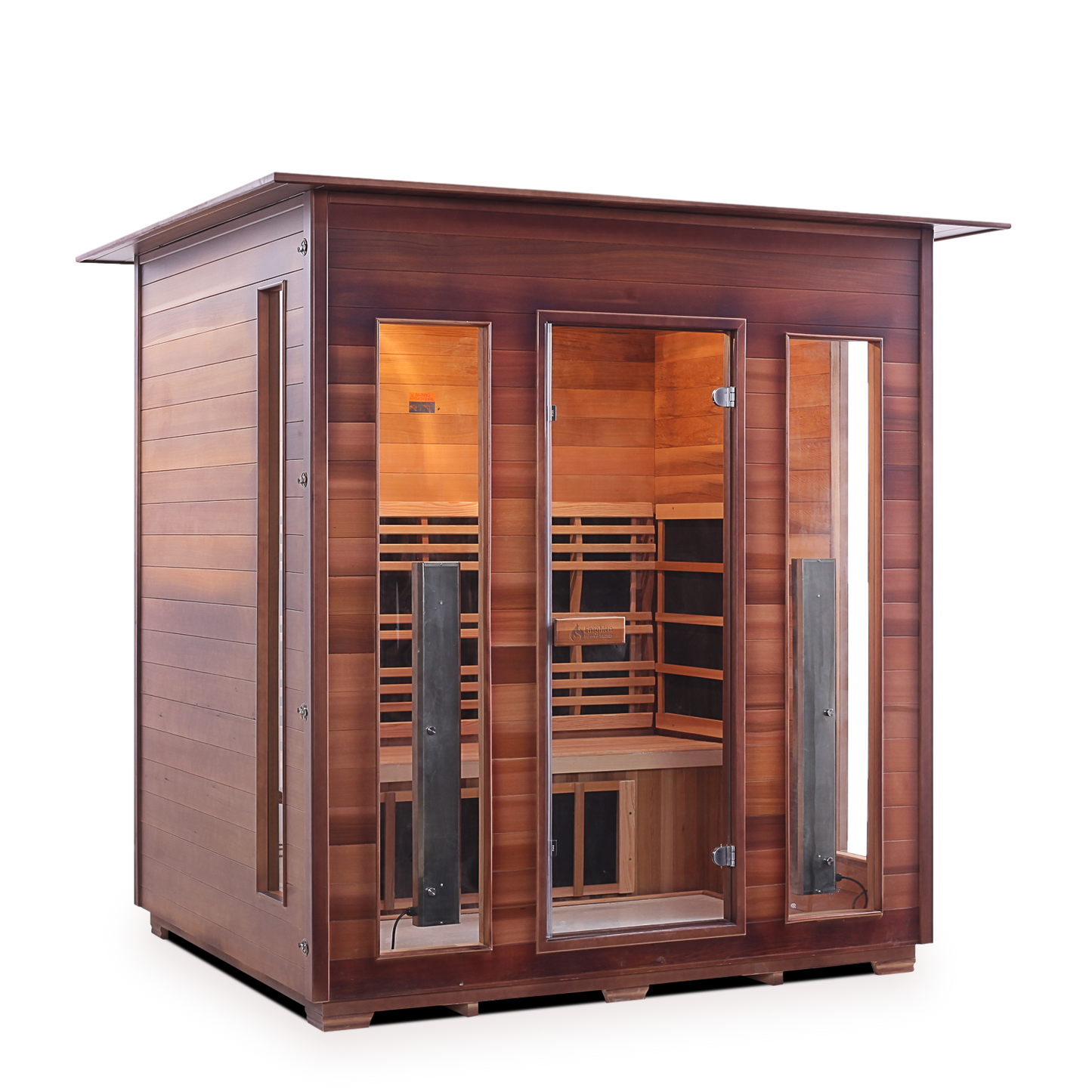 Enlighten Diamond 4 - 4 Persons Indoor Infrared/Traditional Sauna