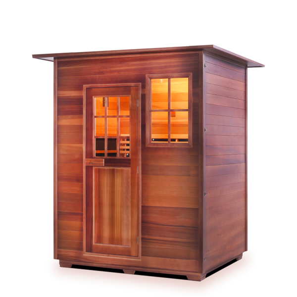 Enlighten Sapphire 3 - 3 Persons Indoor Infrared/Traditional Sauna