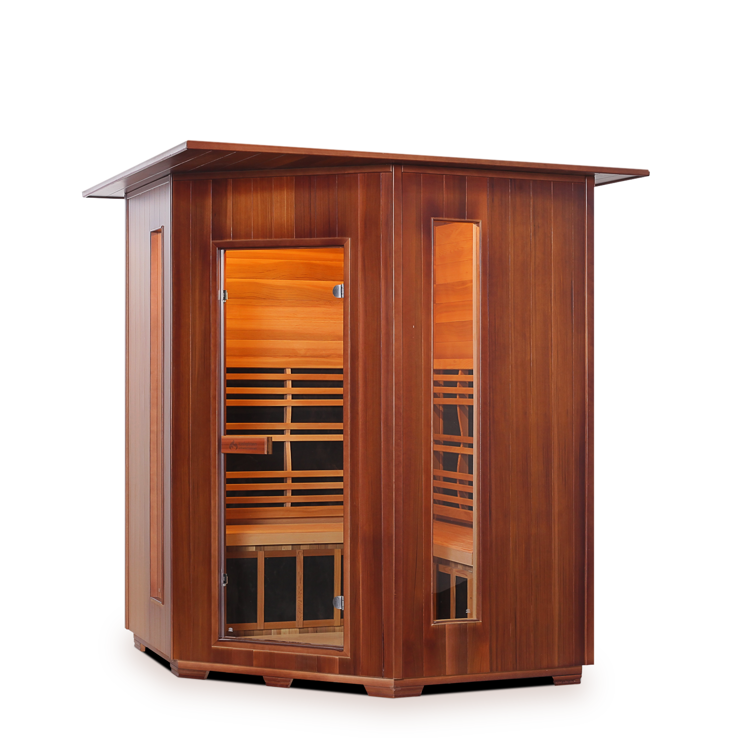 Enlighten Rustic C - 4 Person Full Spectrum Indoor Infrared Sauna