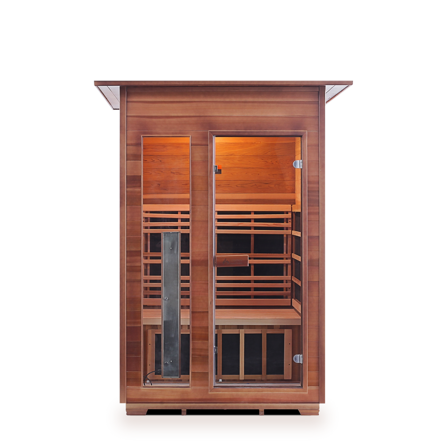 Enlighten Rustic 2 - 2 Person Infrared Indoor Sauna Full Spectrum