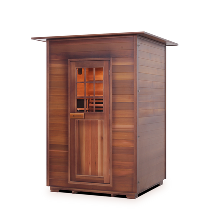 Enlighten Sierra 2 - 2 Person Infrared Indoor Sauna Full Spectrum